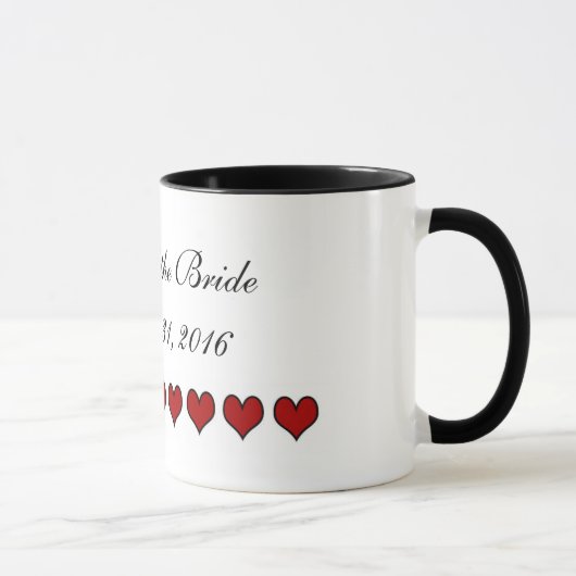 Mug Père de la jeune mariée | épousant (Droite)
