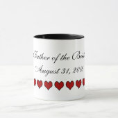 Mug Père de la jeune mariée | épousant (Centre)