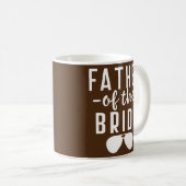 Mug Père de la mariée Bachelor Mariage papa fille (Devant droit)