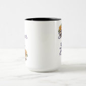 Mug Père de la mariée floral (Centre)