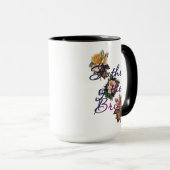 Mug Père de la mariée floral (Devant droit)