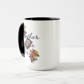 Mug Père de la mariée floral (Devant gauche)