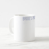 Mug Père de la mariée Mariage Mariage Fille   (Devant gauche)