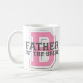 Mug Père de l'acclamation de jeune mariée (Gauche)