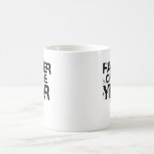 Mug Père de l'année. Fête des pères cadeau (Centre)