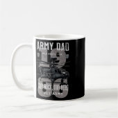 Mug Père de l'armée Fête des pères militaire Apache He (Gauche)
