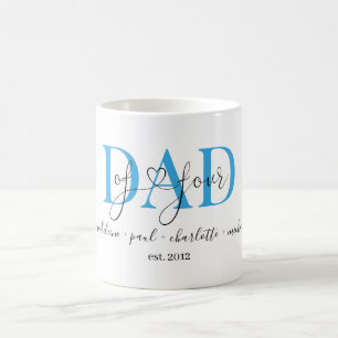 Mug Père de quatre cafeetasse