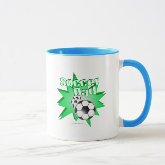 Mug Père de Soccer (Droite)