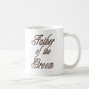 Mug Père des bruns chics de marié