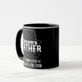 Mug Père Du Mariage Groom Costume Groom (Devant gauche)
