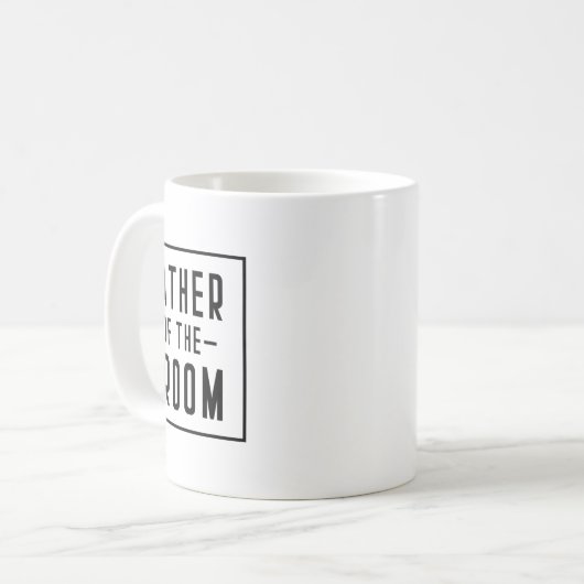 Mug Père du marié - Papa  (Devant gauche)