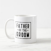 Mug Père du marié - Papa  (Gauche)