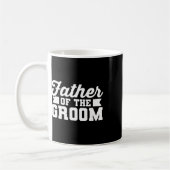 Mug Père du marié, papa, mariage, enterrement de vie d (Gauche)