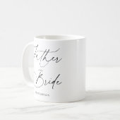Mug Père Du Script De Mariée (Devant gauche)