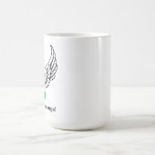 Mug Père d'un ange - l'anencéphalie (Centre)