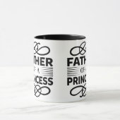 Mug Père D'Une Princesse (Centre)