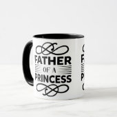 Mug Père D'Une Princesse (Devant gauche)