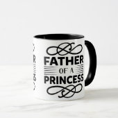 Mug Père D'Une Princesse (Devant droit)