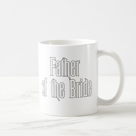 Mug Père élégant de la jeune mariée (Droite)