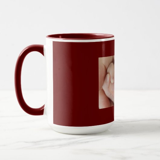 Mug Père et enfant main dans la main (Gauche)