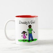 Mug père et fille (nom de la Personnaliser) (Gauche)
