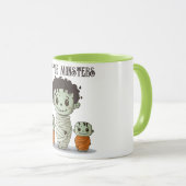 Mug Père et fils du monstre momifié (Devant droit)