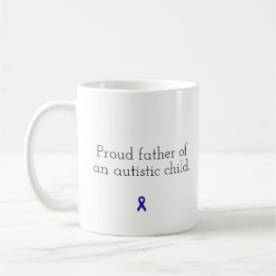 Mug Père fier d'un enfant autiste