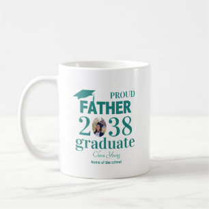 Mug Père fier personnalisé pour la remise de diplômes