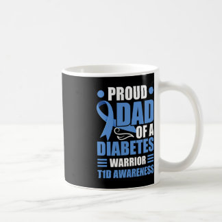 Mug Père Fière D'Un Guerrier Du Diabète T1D Type De Se