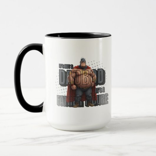 Mug Père Figure Force : Libérez la puissance papa Bod! (Gauche)