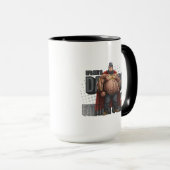 Mug Père Figure Force : Libérez la puissance papa Bod! (Devant droit)