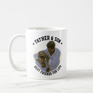Mug Père & Fils Photo personnalisée Meilleur ami Fête