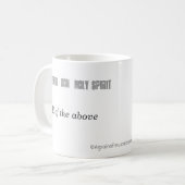 Mug Père Fils Saint Esprit (Devant gauche)