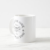 Mug Père Fils tout pour un mousquetaire cadeau Fête de (Devant gauche)