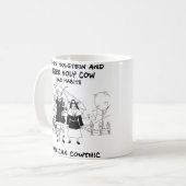 Mug Père Holstein et mauvaises habitudes saintes de (Devant gauche)
