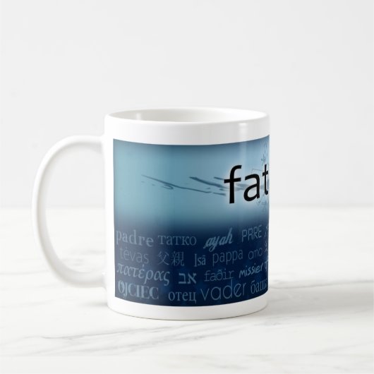 Mug "Père - langues (Gauche)
