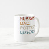 Mug Père Mari Poterie Légende Vintage Drôle Pot (Devant droit)
