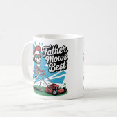 Mug Père Mows meilleur squelette papa Musique (Devant gauche)