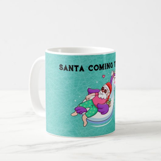 Mug père Noël (Devant gauche)