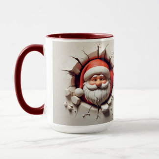 Mug Père Noël 3D