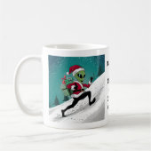 Mug Père Noël Alien (Gauche)