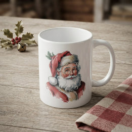 Mug Père Noël Aquarelle
