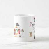 Mug Père Noël arrive en ville (Centre)