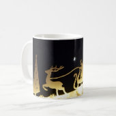 Mug Père Noël arrive..... (Mug) (Devant gauche)
