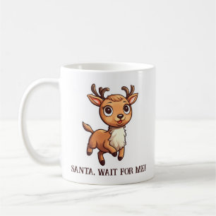 Mug Père Noël, attendez-moi !