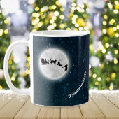 Mug Père Noël avait des chats drôle Noël