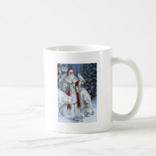 Mug Père Noël Avec Chouette Et Ours Polaires