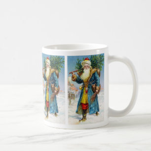 Mug Père Noël avec l'arbre de sapin