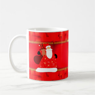 Mug Père Noël avec Reindeer Noël