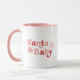 Mug Père Noël Baby - Fun Holiday Typography Design